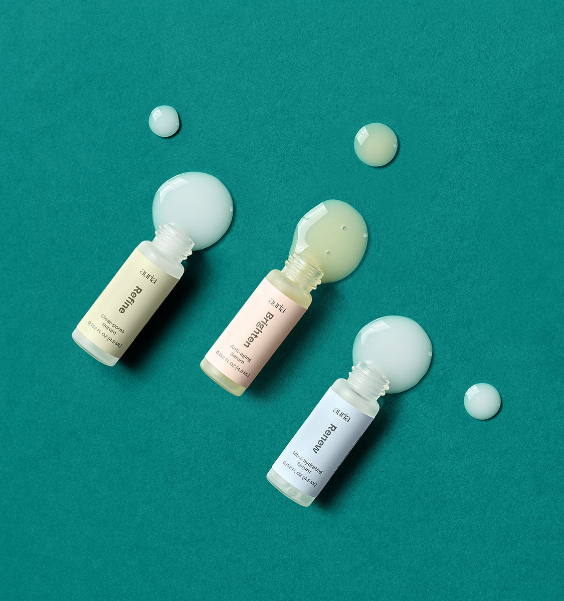3-Pack Serum Set: Hydrating, Nourishing, and Revitalizing (4.5 mL each)